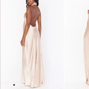 Show Me Your Mumu Jasmine Halter Maxi Dress